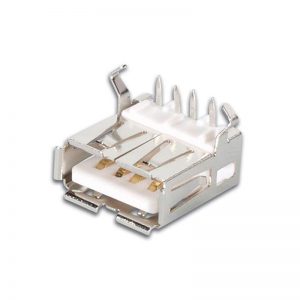Conector USB tipo A hembra ángulo