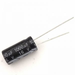 capacitor electrolitico 16  v -1000mf