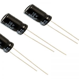 capacitor electrolitico 16  v -100mf