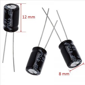 capacitor electrolitico 16  v -470mf