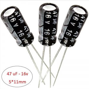 capacitor electrolitico 16  v -47mf