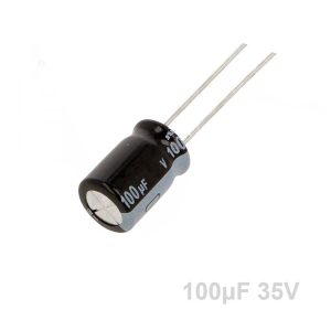 Capacitor Electrolitico 35v-100mf