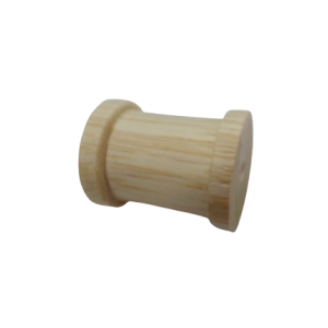 Rodillo madera # 2 diam. interno de 2 mm, 3 cm de largo